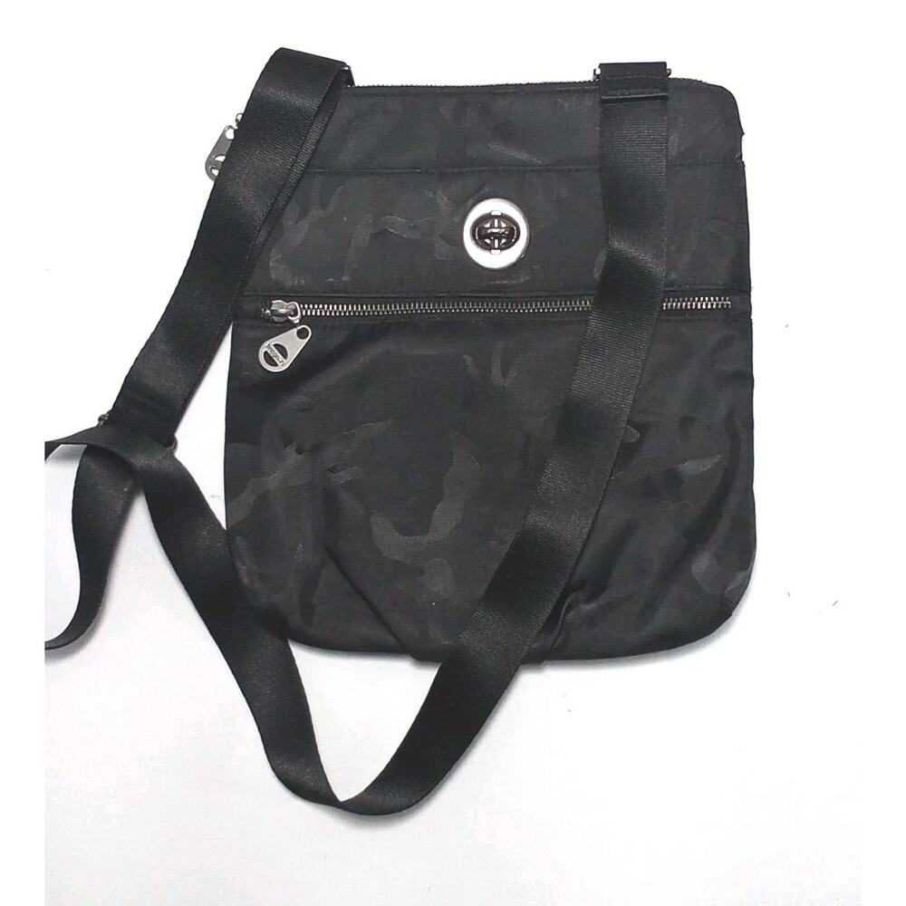 Baggallini Black Crossbody Bag 10"X12"
